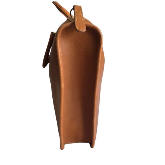 Vintage Coach Brown Leather Business Bag - Picture 11 of 16